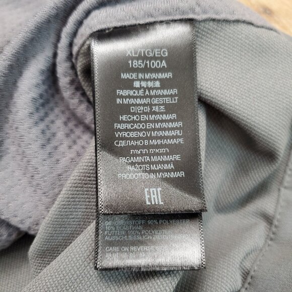 Marmot Jacket Mens XL Gray Tempo M3 Shoftshell Water Repellent Windbreaker Logo - Picture 16 of 16